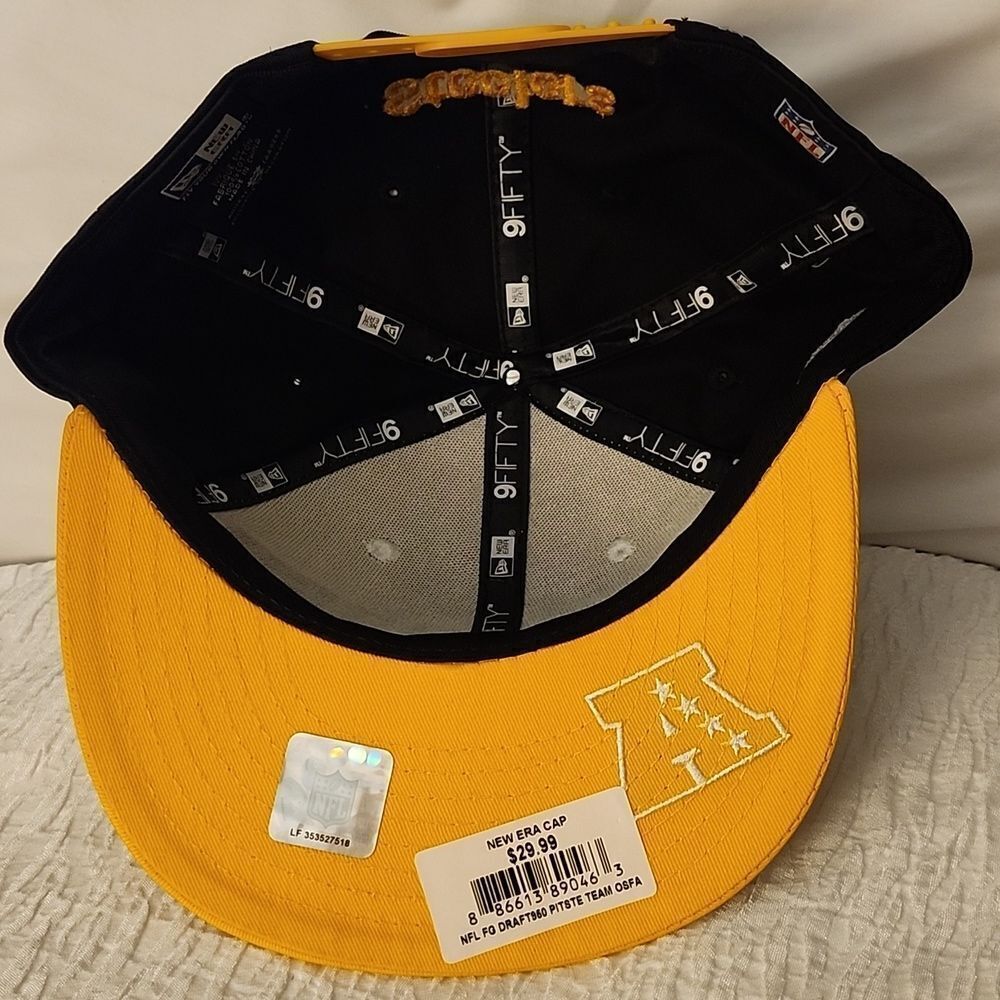 New Era 9FIFTY Pittsburgh Steelers Snapback - New - Picture 6 of 9
